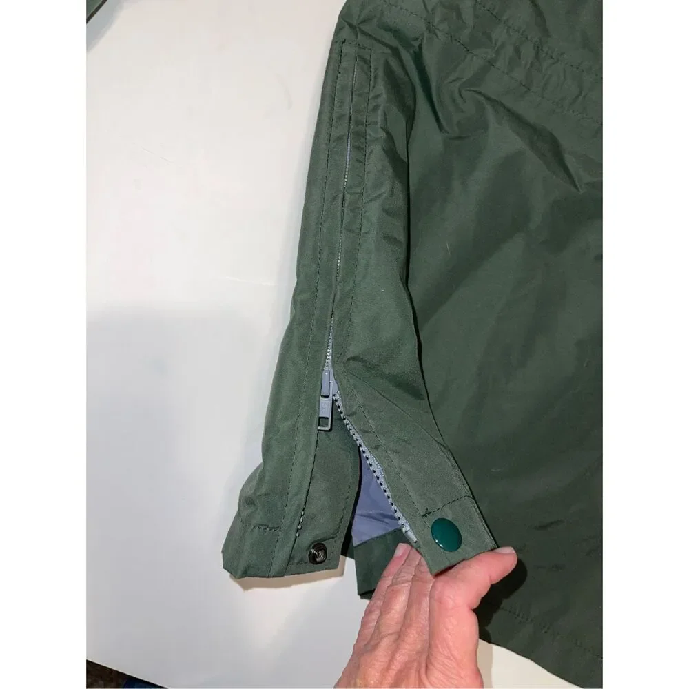 Vintage Green Military‎ North Face JacketMens Small Long Gore-Tex Gorpcore A40